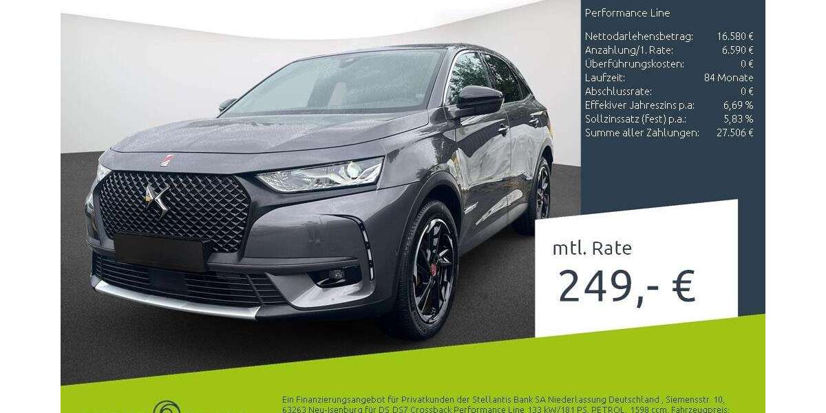 DS Automobiles DS 7 Crossback 26.861 km 23.170 &euro; Dülmen 48249