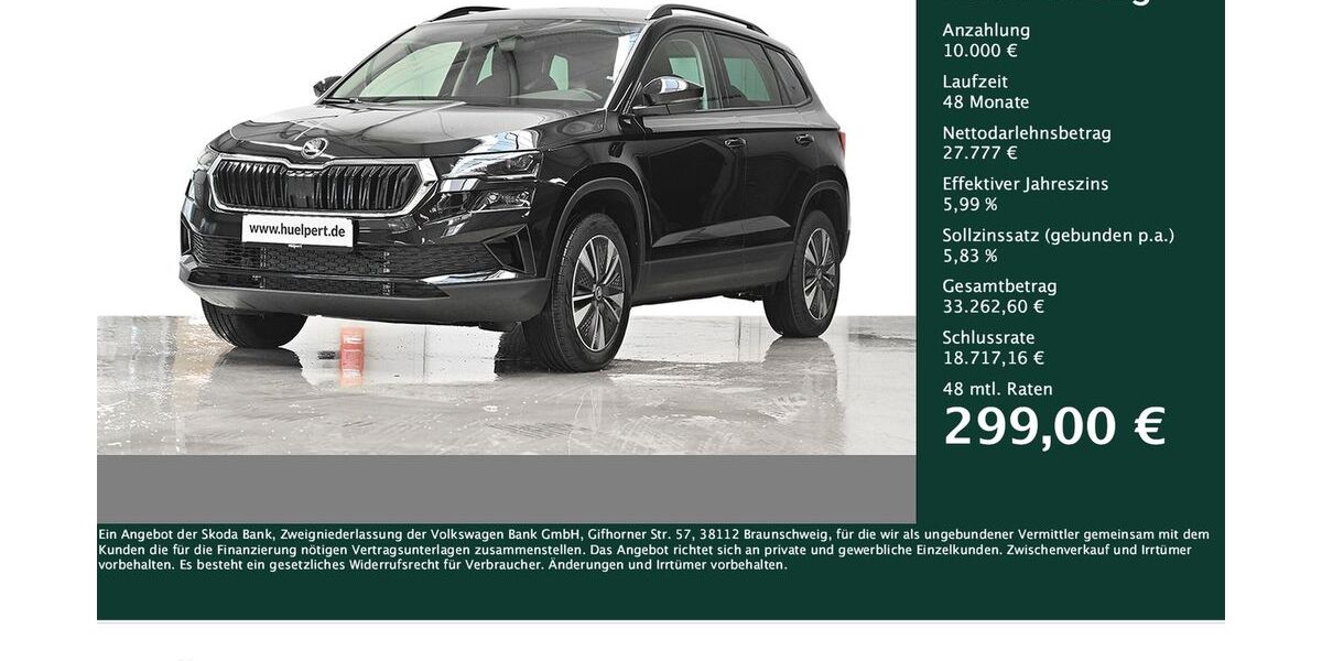 Skoda Karoq 4.919 km 37.420 &euro; Dortmund 44309