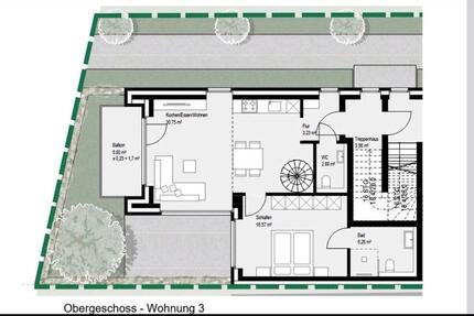 Wohnung Lüdinghausen - 3 Zimmer, 93 m&sup2;, 1.250&euro; | Angebot:26409032