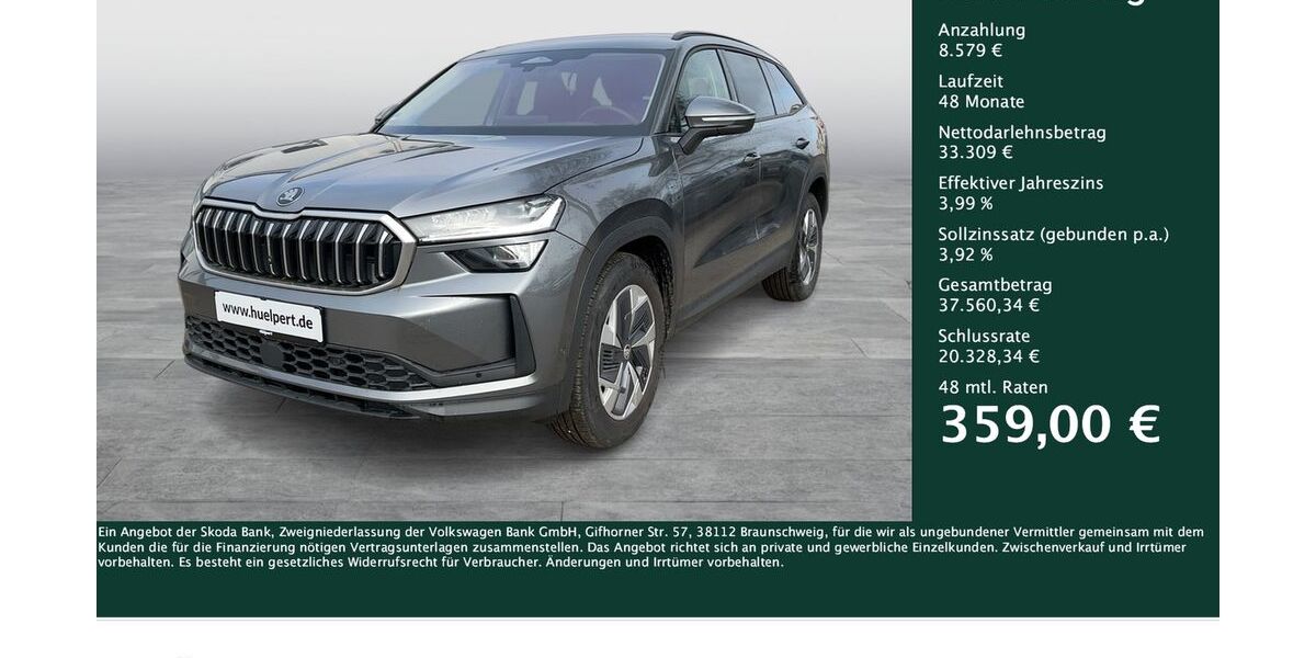 Skoda Kodiaq 3.140 km 41.838 &euro; Dortmund 44269