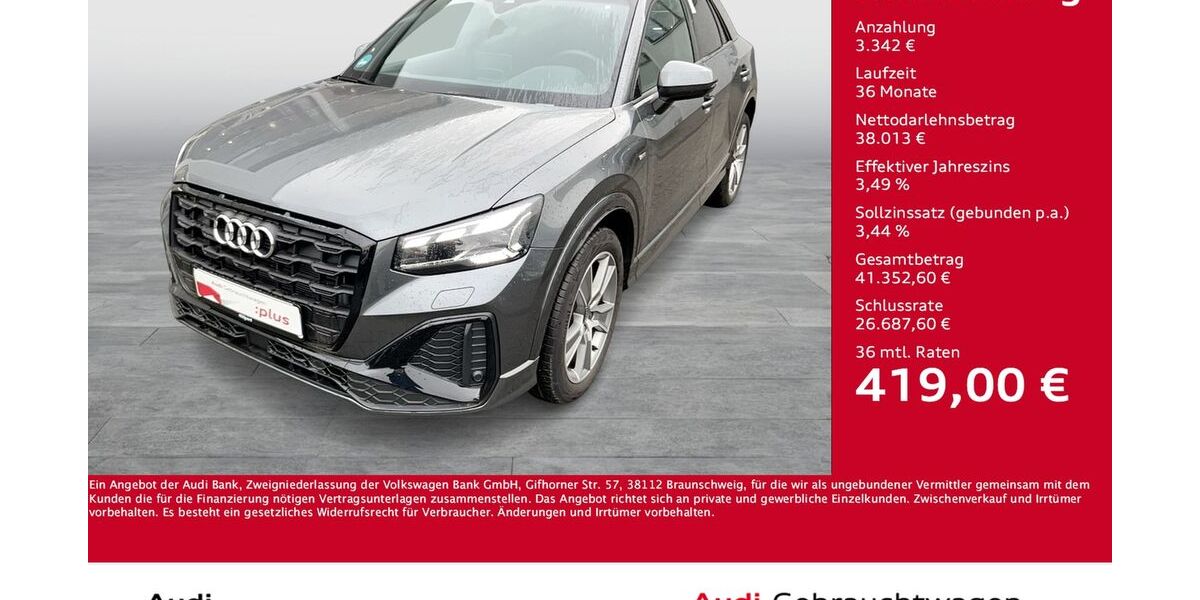 Audi Q2 7.084 km 40.888 &euro; Dortmund 44143