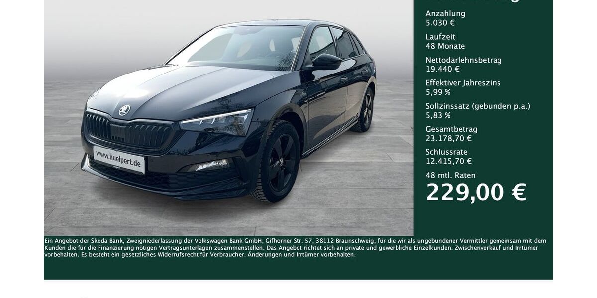 Skoda Scala 18.418 km 24.296 &euro; Dortmund 44269
