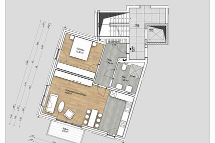 Wohnung Dülmen - 2.5 Zimmer, 67 m&sup2;, 968&euro; | Angebot:25511478