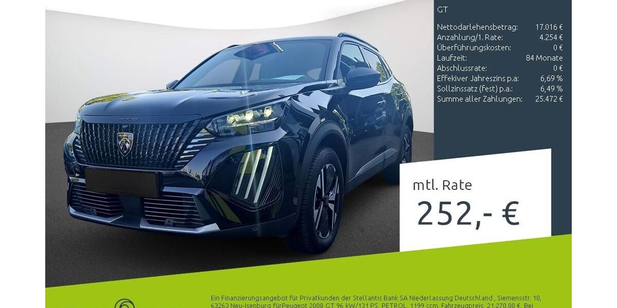 Peugeot 2008 19.381 km 21.270 &euro; Dülmen 48249
