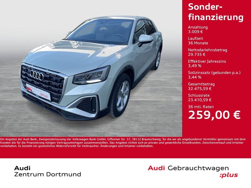 Audi Q2 5.958 km 30.977 € Dortmund 44143
