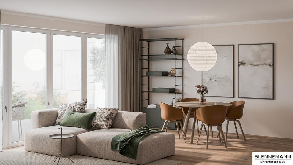 Moderne 2,5-Zimmer-Neubauwohnung im 1. Obergeschoss – Erstbezug, in Hattingen Holhausen zimmer