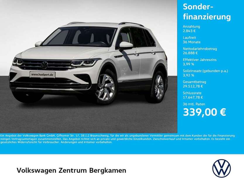 VW Tiguan 54.943 km 29.731 € Bergkamen 59192