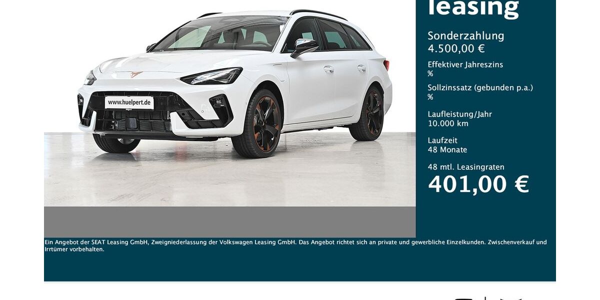 Cupra Leon 8.990 km 40.940 &euro; Dortmund 44269