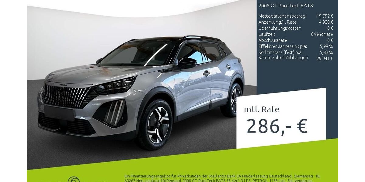 Peugeot 2008 15.604 km 24.690 &euro; Dülmen 48249