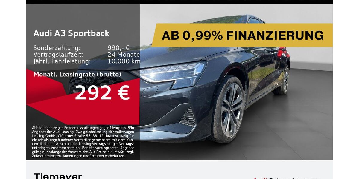 Audi A3 5.670 km 37.550 &euro; Dorsten 46284