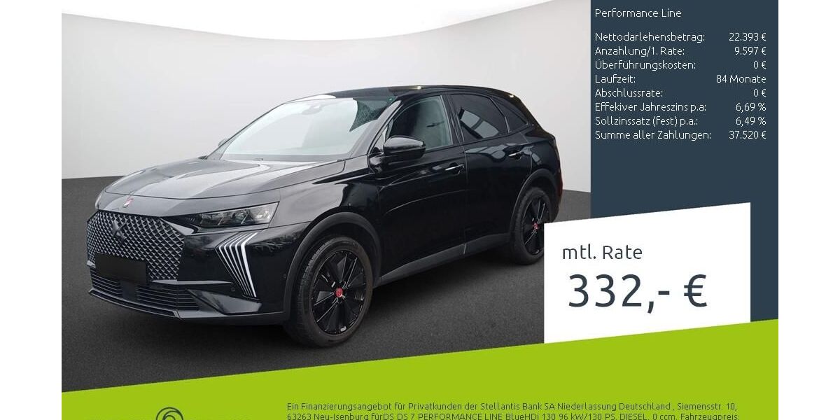 DS Automobiles DS7 (Crossback) 21.487 km 31.990 &euro; Dülmen 48249
