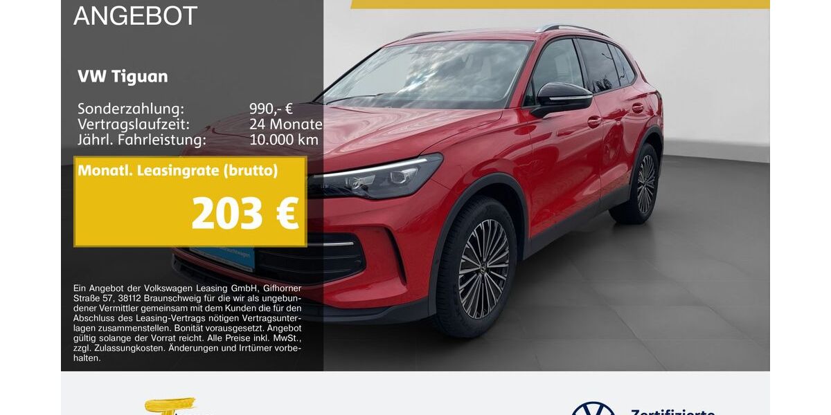 VW Tiguan 15.963 km 31.490 &euro; Dorsten 46282