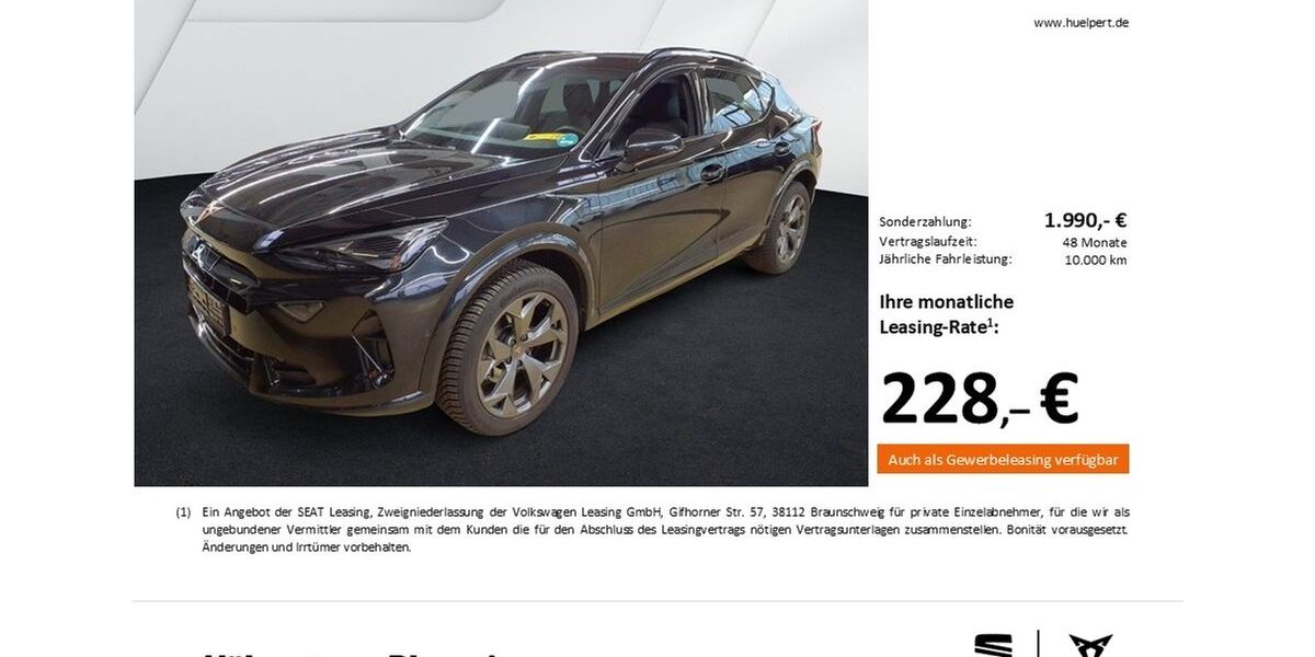 Cupra Formentor 17.229 km 31.630 &euro; Dortmund 44269