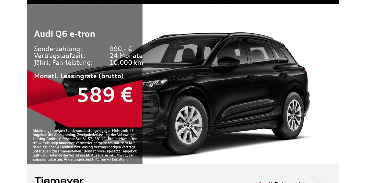 Audi Q6 e-tron 11.220 km 51.980 &euro; Bochum 44809