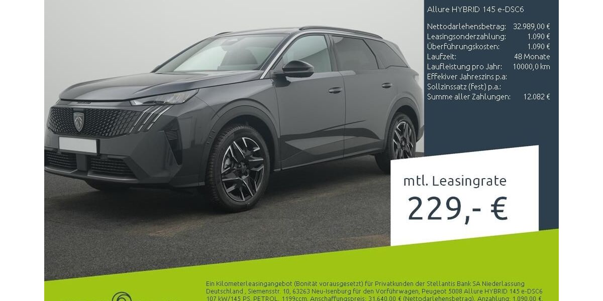 Peugeot 5008 1.500 km 32.989 &euro; Dülmen 48249