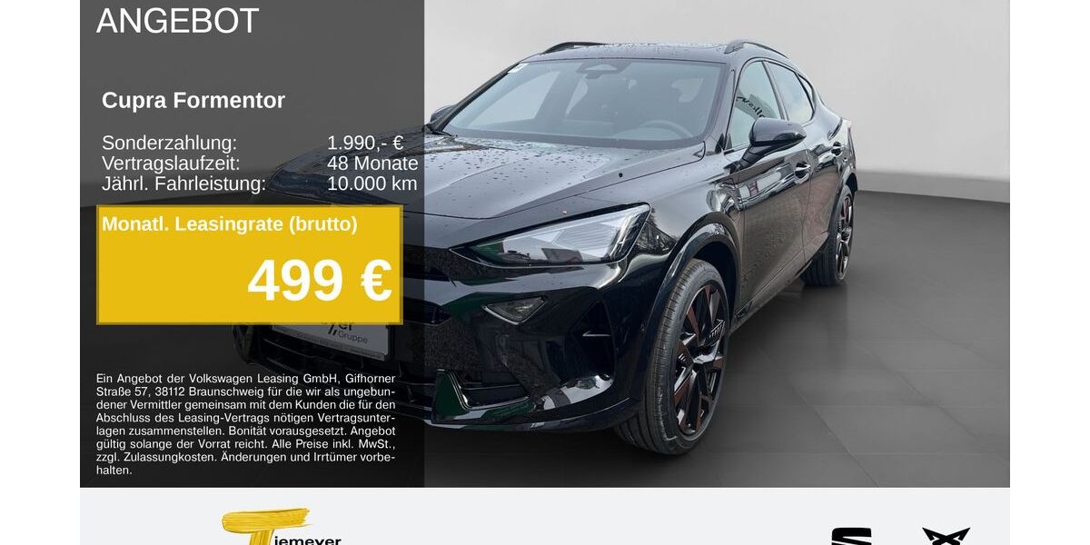 Cupra Formentor 4.999 km 45.980 &euro; Recklinghausen 45663