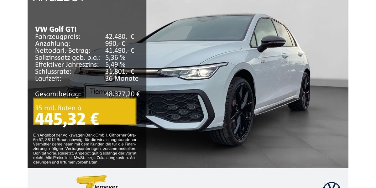 VW Golf 3.999 km 40.980 &euro; Bochum 44892