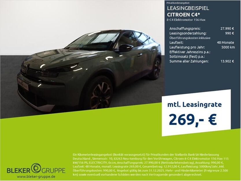 Citroen C4 3.982 km 27.990 € Dülmen 48249