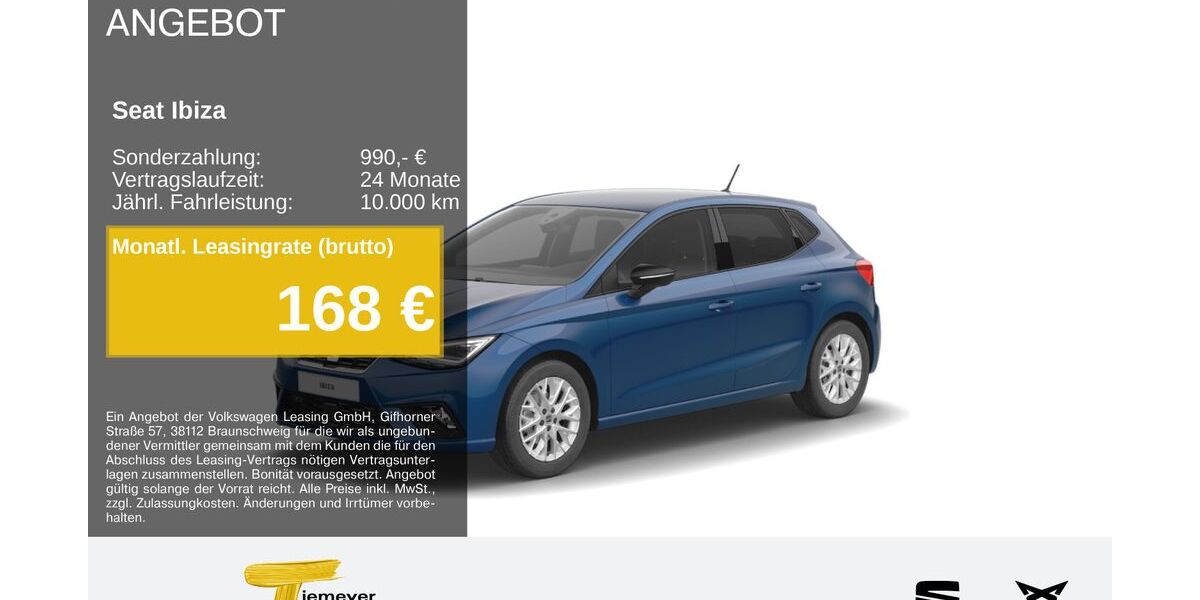 Seat Ibiza 17.079 km 22.380 &euro; Bochum 44809