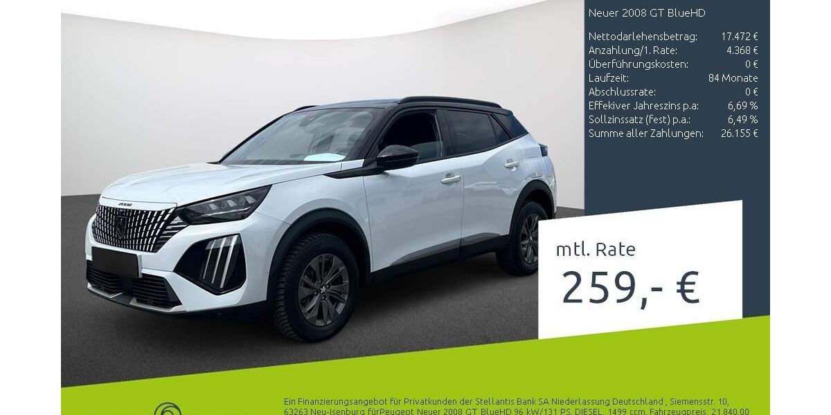 Peugeot 2008 46.286 km 21.569 &euro; Dülmen 48249