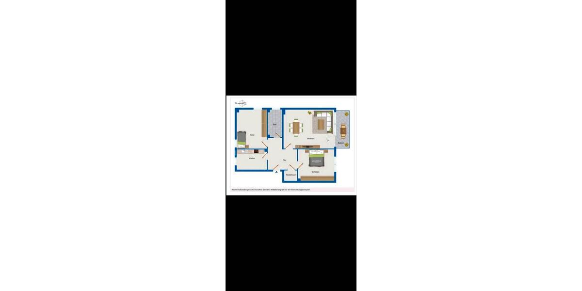 Etagenwohnung Gelsenkirchen Erle - 3 Zimmer, 75 m&sup2;, 168.000&euro; | Angebot:15164525