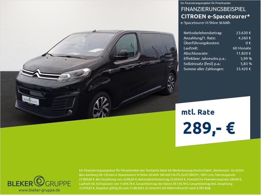 Citroen SpaceTourer 60.664 km 25.480 € Dülmen 48249