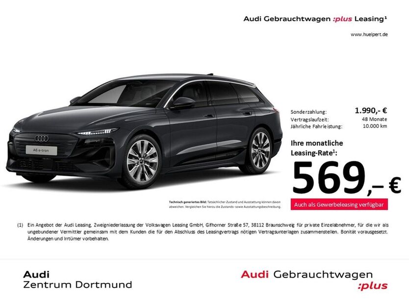 Audi A6 e-tron 17.304 km 69.880 € Dortmund 44143