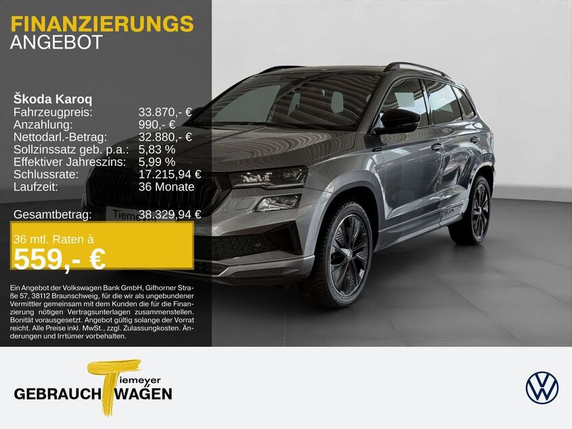 Skoda Karoq 19.445 km 33.870 € Oberhausen 46047