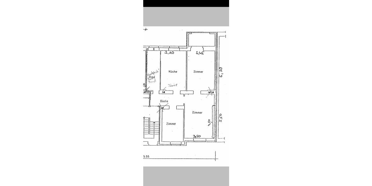 Etagenwohnung Gelsenkirchen Gelsenkirchen-Mitte - 3 Zimmer, 80 m&sup2;, 189.000&euro; | Angebot:26576067