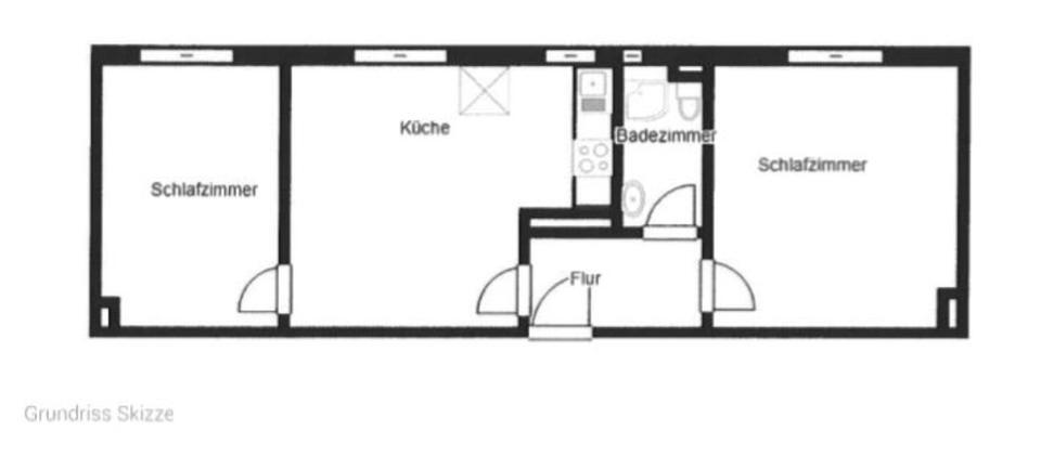 Gute Kapitalanlage in zentraler Lage - 2,5 Zimmer Wohnung zimmer