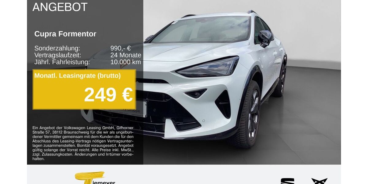 Cupra Formentor 16.050 km 32.870 &euro; Recklinghausen 45663