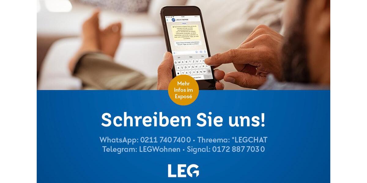 Etagenwohnung Essen Stadtbezirk VI - 2.5 Zimmer, 51 m&sup2;, 449&euro; | Angebot:17550153