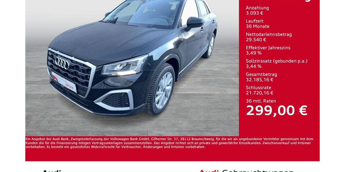 Audi Q2 5.712 km 32.633 &euro; Dortmund 44143