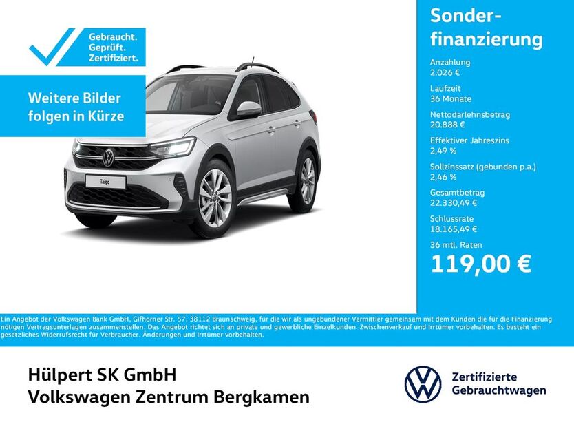 VW Taigo 15.957 km 22.410 € Bergkamen 59192