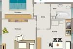 Erdgeschoßwohnung Lünen Brambauer - 2.5 Zimmer, 54 m&sup2;, 453&euro; | Angebot:26318033