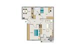 Erdgeschoßwohnung Essen Stadtbezirk IV - 3.5 Zimmer, 58 m&sup2;, 532&euro; | Angebot:26702988