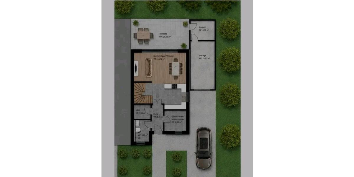 Doppelhaushälfte Marl - 5 Zimmer, 165 m&sup2;, 495.000&euro; | Angebot:27121927
