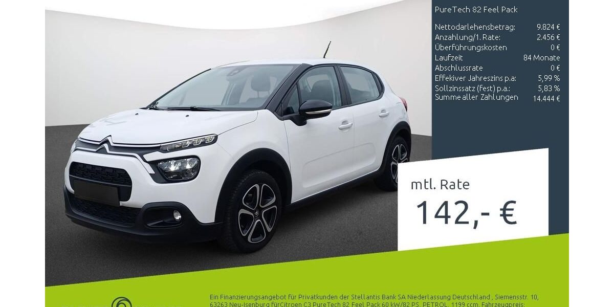 Citroen C3 14.350 km 12.280 &euro; Dülmen 48249