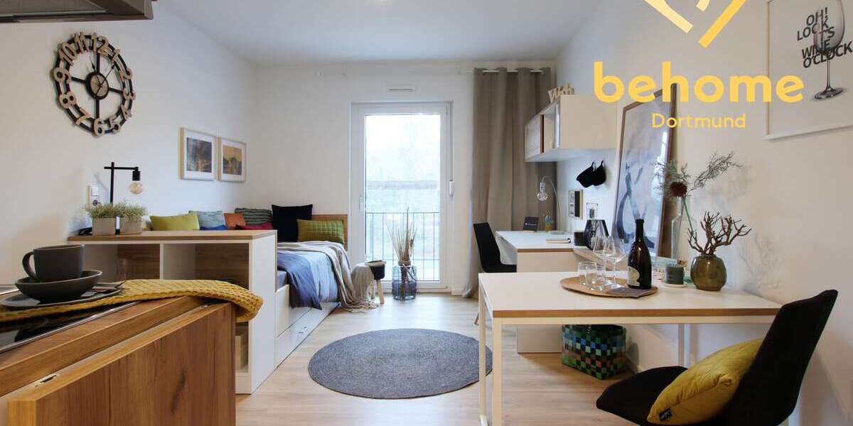 Wohnung zum Mieten in Dortmund 449 € 19.41 m² 1 zimmer