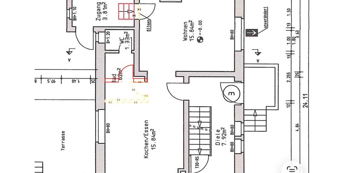 Maisonettenwohnung Gladbeck Brauck - 3 Zimmer, 100 m&sup2;, 285.000&euro; | Angebot:26212975