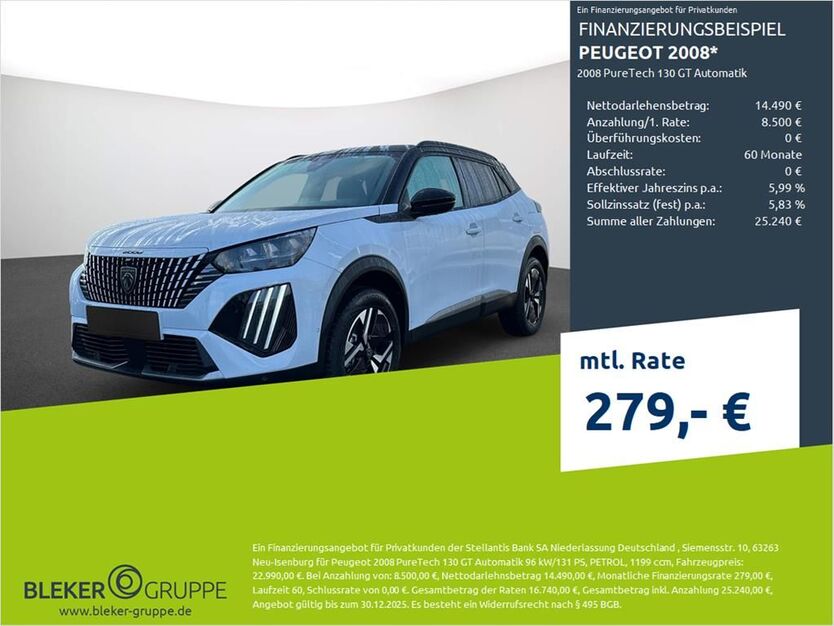 Peugeot 2008 43.285 km 22.990 € Dülmen 48249