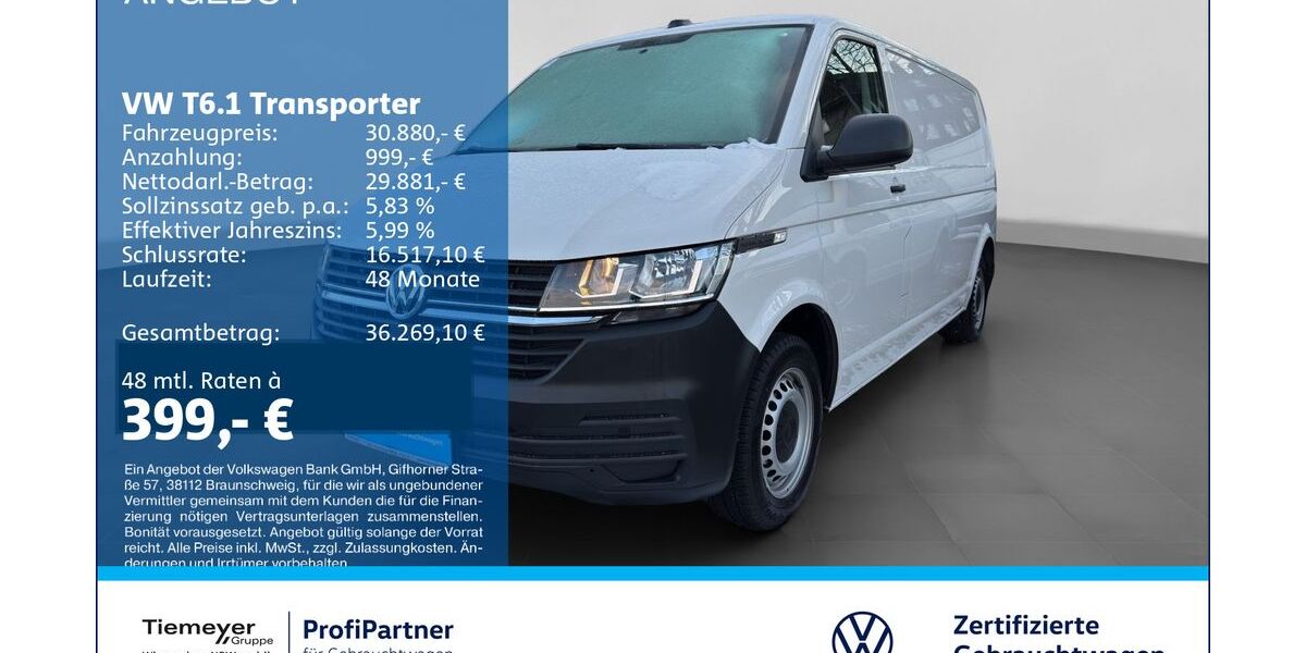 VW T6 Transporter 44.926 km 29.920 &euro; Recklinghausen 45663