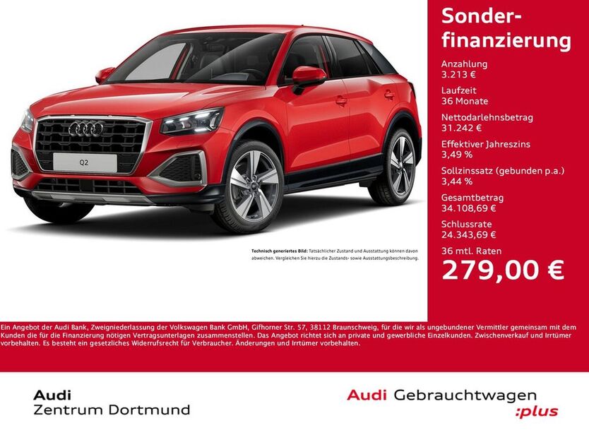 Audi Q2 16.678 km 32.788 € Dortmund 44143