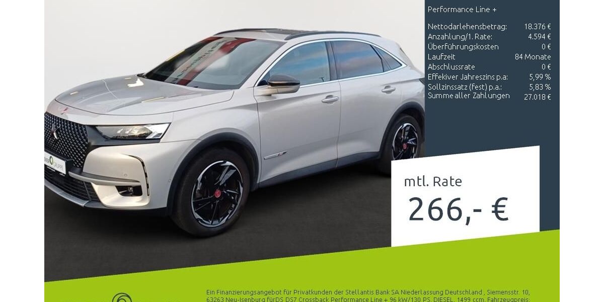 DS Automobiles DS7 (Crossback) 36.750 km 24.320 &euro; Dülmen 48249