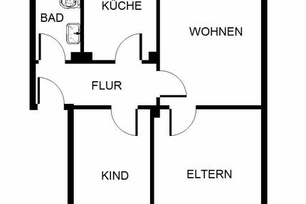 Demnächst frei! 3-Zimmer-Wohnung in Herne Unser Fritz zimmer