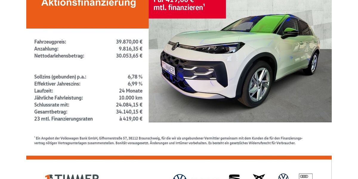 VW T-Roc 15.990 km 39.870 &euro; Dülmen 48249