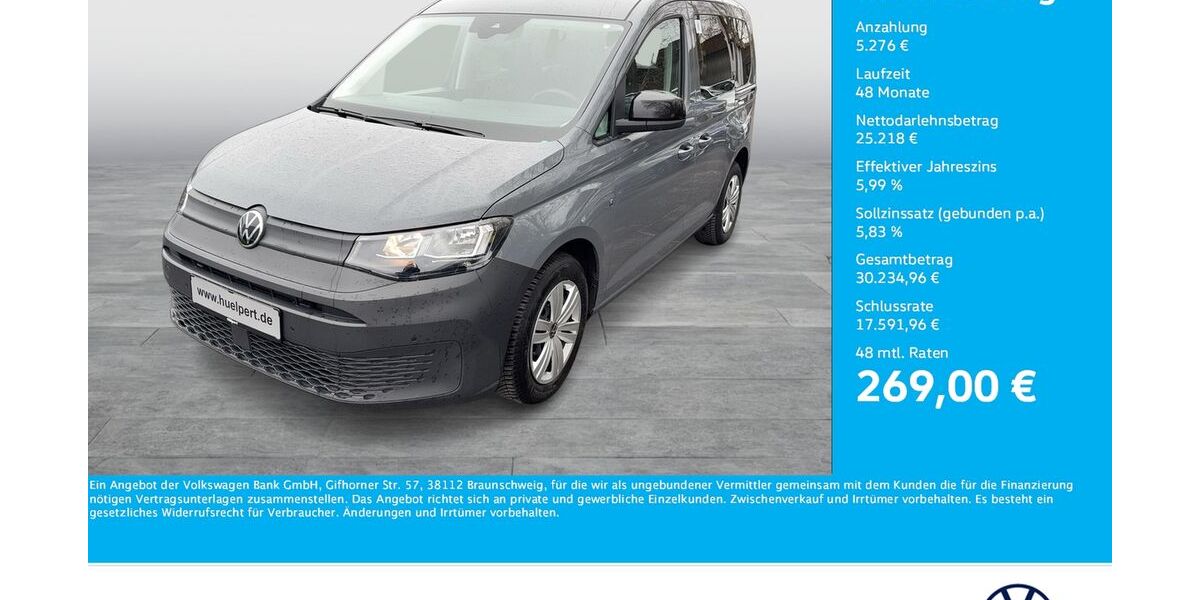 VW Caddy 9.851 km 30.344 &euro; Dortmund 44379