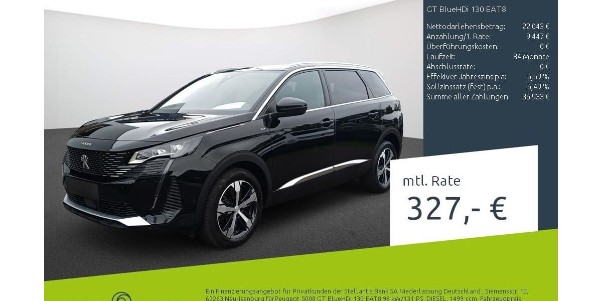 Peugeot 5008 35.654 km 31.490 &euro; Dülmen 48249