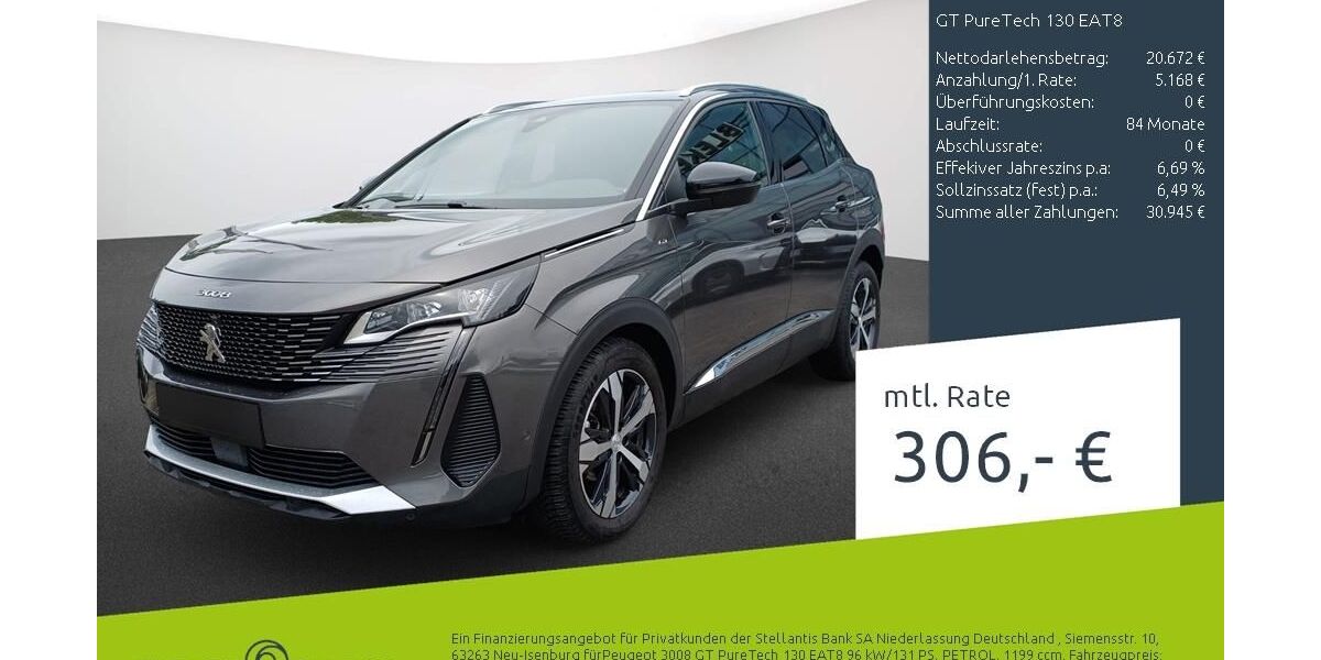 Peugeot 3008 19.961 km 25.360 &euro; Dülmen 48249