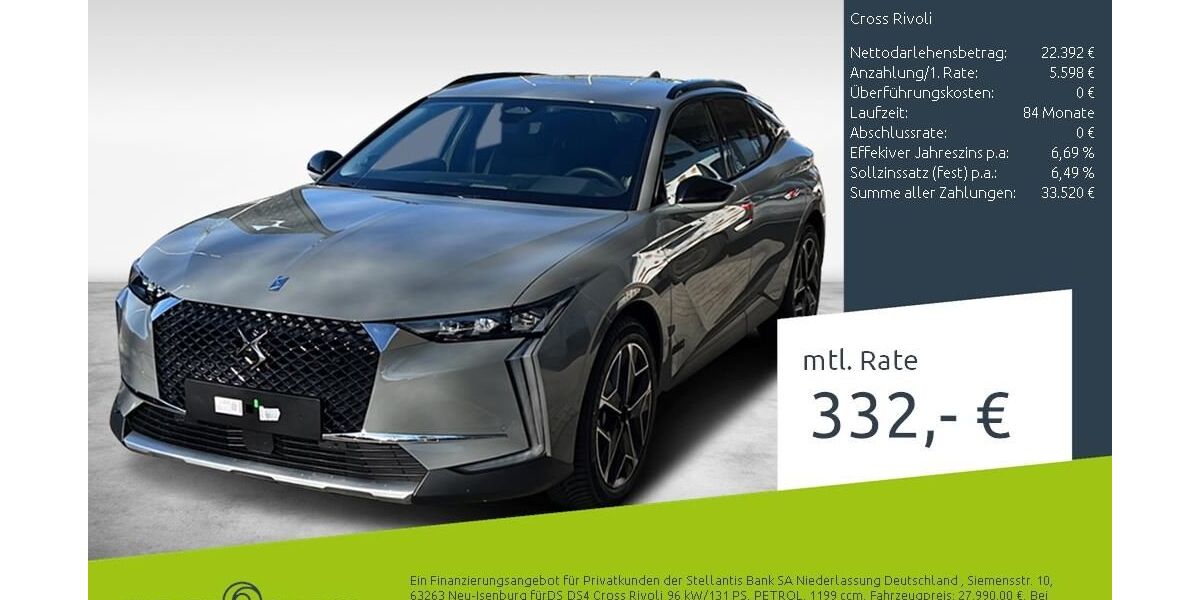 DS Automobiles DS4 27.691 km 27.990 &euro; Dülmen 48249